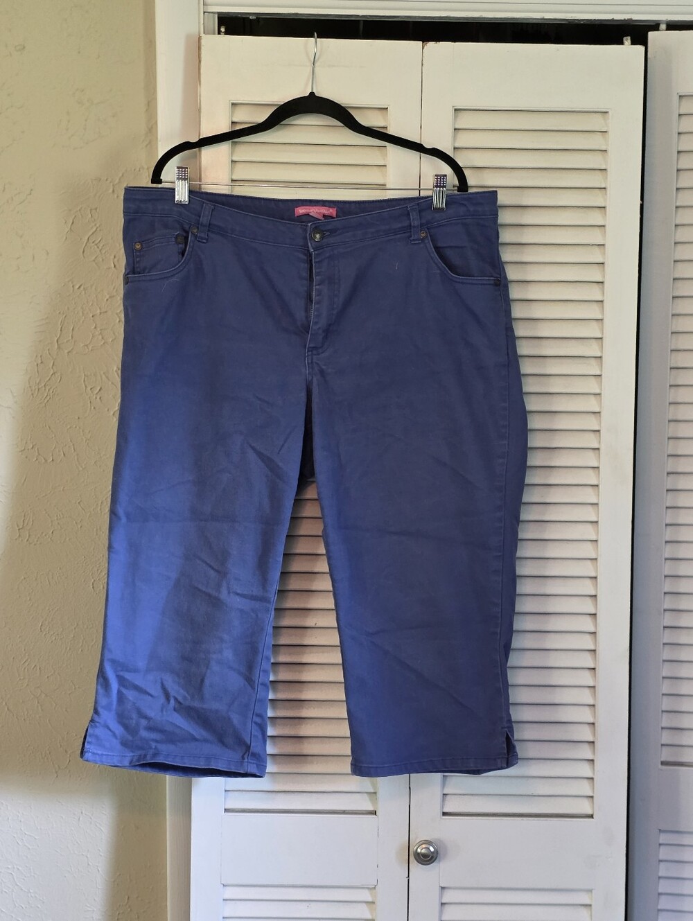 Woman Within Indigo Crop Capris